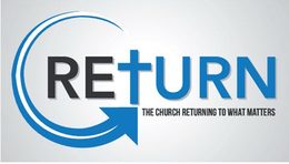 RETURN THE CHURCH RETURNING TO WHAT MATTERS trademark