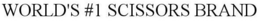 WORLD'S #1 SCISSORS BRAND trademark