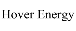 HOVER ENERGY trademark