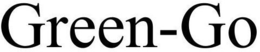 GREEN-GO trademark
