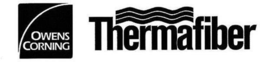 OWENS CORNING THERMAFIBER trademark
