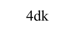 4DK trademark
