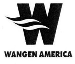 W WANGEN AMERICA trademark