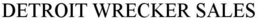 DETROIT WRECKER SALES trademark