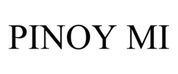 PINOY MI trademark