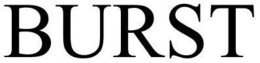 BURST trademark