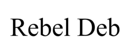 REBEL DEB trademark