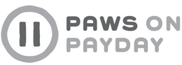 PAWS ON PAYDAY trademark