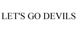 LET'S GO DEVILS trademark