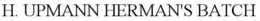 H. UPMANN HERMAN'S BATCH trademark