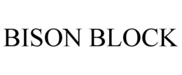 BISON BLOCK trademark