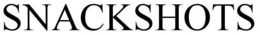 SNACKSHOTS trademark
