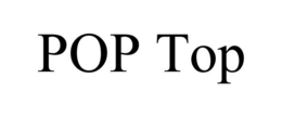 POP TOP trademark