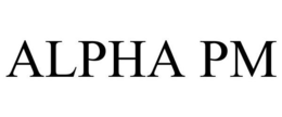 ALPHA PM trademark