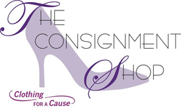 THE CONSIGNMENT SHOP CLOTHING FOR A CAUSE trademark