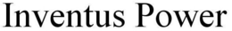 INVENTUS POWER trademark