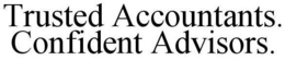 TRUSTED ACCOUNTANTS. CONFIDENT ADVISORS. trademark