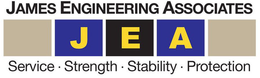 JAMES ENGINEERING ASSOCIATES J E A SERVICE STRENGTH STABILITY PROTECTION trademark