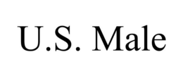 U.S. MALE trademark