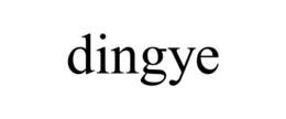 DINGYE trademark