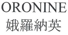 ORONINE trademark