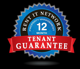 RENT IT NETWORK PROPERTY MANAGEMENT 12 MONTH TENANT GUARANTEE trademark
