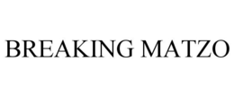 BREAKING MATZO trademark