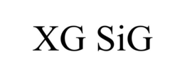 XG SIG trademark