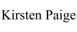 KIRSTEN PAIGE trademark