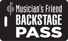 MUSICIAN'S FRIEND BACKSTAGE PASS trademark