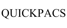 QUICKPACS trademark