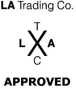 LA TRADING CO. L A T C APPROVED trademark