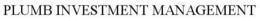 PLUMB INVESTMENT MANAGEMENT trademark