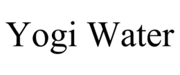 YOGI WATER trademark