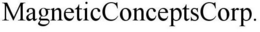 MAGNETICCONCEPTSCORP. trademark