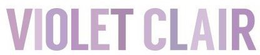 VIOLET CLAIR trademark
