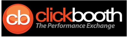 CB CLICKBOOTH THE PERFORMANCE EXCHANGE trademark