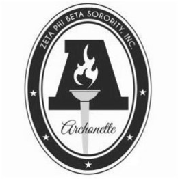 ZETA PHI BETA SORORITY, INC. A ARCHONETTE trademark