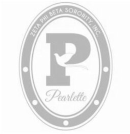 ZETA PHI BETA SORORITY, INC. P PEARLETTE trademark