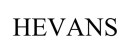 HEVANS trademark
