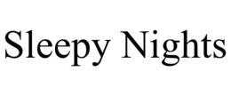 SLEEPY NIGHTS trademark