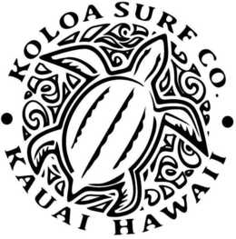 KOLOA SURF CO. KAUAI HAWAII trademark