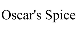 OSCAR'S SPICE trademark