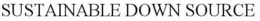 SUSTAINABLE DOWN SOURCE trademark