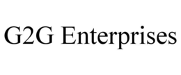 G2G ENTERPRISES trademark