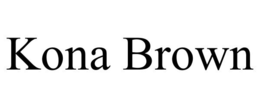 KONA BROWN trademark