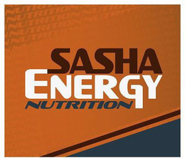 SASHA ENERGY NUTRITION trademark