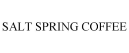 SALT SPRING COFFEE trademark