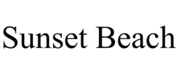 SUNSET BEACH trademark