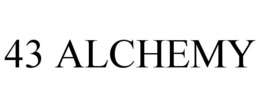 43 ALCHEMY trademark